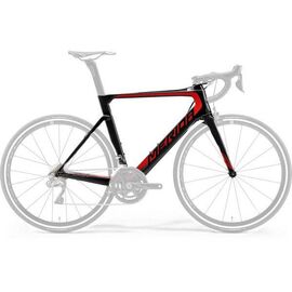 Рама велосипедная Merida Reacto 7000-E-Kit-FRM 2019, Вариант УТ-00130432: Размер: M-L (54) (Рост: 173-182см), Цвет: Matt UD (Glossy Carbon UD/Red), изображение  - НаВелосипеде.рф