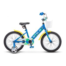 Детский велосипед Stels Captain V010 16" 2020, LU094055, Вариант УТ-00194560: Рама: 9,5" (Рост: 110-125см), Цвет: Мятный, изображение  - НаВелосипеде.рф