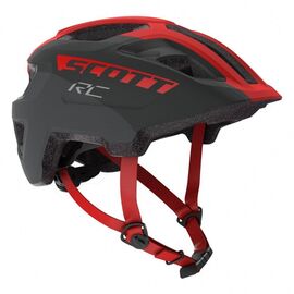 Шлем велосипедный подростковый Scott Spunto Junior (CE), серо-красный 2020, 275232-6161, Вариант УТ-00194515: Размер: onesize, изображение  - НаВелосипеде.рф