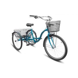 Городской велосипед Stels Energy VI V010 26" 2018, Вариант УТ-00194683: Рама: 17" (Рост: 156-170 см), Цвет: зеленый , изображение  - НаВелосипеде.рф