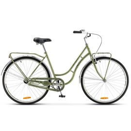 Городской велосипед Stels Navigator 320 28" V020 2019, Вариант УТ-00194699: Рама: 19,5" (Рост: 172-180 см), Цвет: зеленый , изображение  - НаВелосипеде.рф