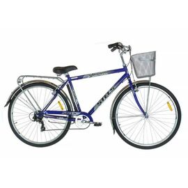 Городской велосипед Stels Navigator 350 Gent 28" Z010 2018, Вариант УТ-00194710: Рама: 20" (Рост: 178-185 см), Цвет: Серый, изображение  - НаВелосипеде.рф