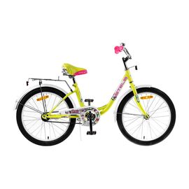 Детский велосипед Stels Pilot 200 Lady Z010 20" 2019, Вариант УТ-00194643: Рама: 12" (Рост: >110см), Цвет: лимонный, изображение  - НаВелосипеде.рф