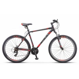 Горный велосипед Stels Navigator 700 MD 27.5" F010 2019, Вариант УТ-00194759: Рама: 18 (Рост: 167-178 см), Цвет: Синий/Черный/Красный, изображение  - НаВелосипеде.рф