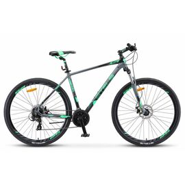 Горный велосипед Stels Navigator 930 MD 29" V010 2019, Вариант УТ-00194784: Рама: 16,5" (Рост: 150-165 см), Цвет: серый/черный, изображение  - НаВелосипеде.рф