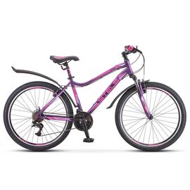 Женский велосипед Stels Miss 5000 V 26" V041 2020, Вариант УТ-00194809: Рама: 15" (Рост: 145-160 см), Цвет: пурпурный, изображение  - НаВелосипеде.рф