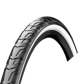Велопокрышка Continental RIDE City, 28 x 1.6 (42-622), Reflex, ExtraPuncture Belt, 3/180TPI, черно-белый, 101657, изображение  - НаВелосипеде.рф