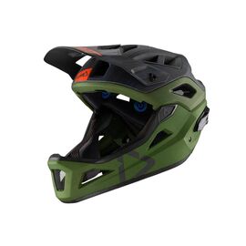 Велошлем Leatt DBX 3.0 Enduro Helmet Forest 2020, 1020002282, Вариант УТ-00196895: Размер: L 59-63cm , изображение  - НаВелосипеде.рф