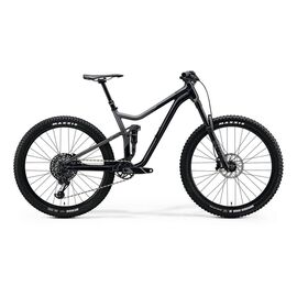 Двухподвесный велосипед Merida One-Forty 800 27.5" 2020, Вариант УТ-00190110: Рама: L 19" (Рост: > 177 cm), Цвет: черно-серый, изображение  - НаВелосипеде.рф