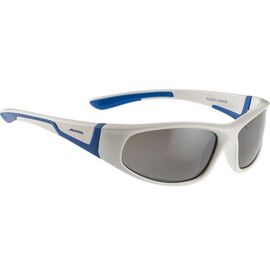 Очки велосипедные ALPINA FLEXXY JUNIOR, солнцезащитные, детские, white-blue, 8467310, изображение  - НаВелосипеде.рф