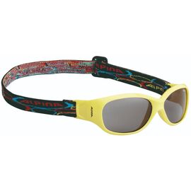 Очки велосипедные ALPINA SPORTS FLEXXY KIDS, детские, солнцезащитные, yellow, A8495441, изображение  - НаВелосипеде.рф