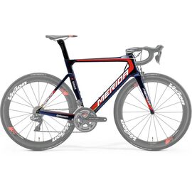 Рама велосипедная Merida Reacto Team-E-Kit-FRM 2018, Вариант УТ-00073888: Размер: L (56) (Рост: 178-187см), Цвет: Dark Blue (Bahrain Team), изображение  - НаВелосипеде.рф