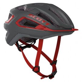 Шлем велосипедный Scott Arx (CE), серо-красный 2020, 275195-4244, Вариант УТ-00194475: Размер: L (59-61), изображение  - НаВелосипеде.рф
