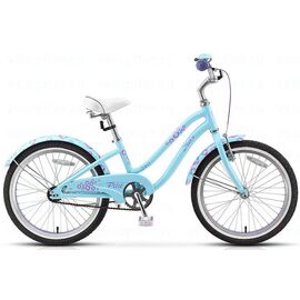 Детский велосипед Stels Pilot 240 Lady 1sp 20" 2015, Вариант УТ-00194646: Рама: 11" (Рост: 110-130см), Цвет: Blue/Purple, изображение  - НаВелосипеде.рф