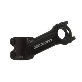 Вынос руля велосипедный ZOOM, 1-1/8" х 90мм х 25,4мм х 25°, высота 45мм, черный, TDS-AD368A-8, изображение  - НаВелосипеде.рф