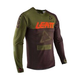Велоджерси Leatt DBX 4.0 UltraWeld Jersey Forest 2020, 5020002703, Вариант УТ-00196682: Размер: L , изображение  - НаВелосипеде.рф