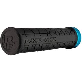 Ручки велосипедные Race Face Getta Grips 30mm, Black/Turquoise, GP20GETTA30BLKTUR, изображение  - НаВелосипеде.рф