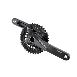 Система шатунов велосипедная PROWHEEL, AL-6061-T6, W/PW-BB100,ZEPHYR-501-TT-100,28/40T*175MM,FAT, изображение  - НаВелосипеде.рф