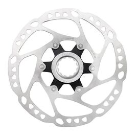 Ротор велосипедный Shimano RT64, 160мм, C.Lock, с стопорным кольцом, внутренные шлицы, ESMRT64SI3C, изображение  - НаВелосипеде.рф