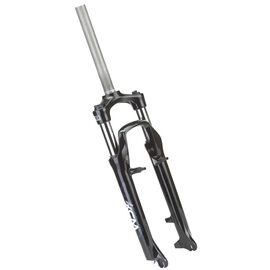 Вилка велосипедная Suntour SF13-XCM-P 26", 265мм, 1,1/8" V-Brake + Disc, черный, 110159, LU075405, изображение  - НаВелосипеде.рф