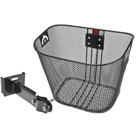 Велокорзина Stels JL-286, передняя, чёрный, LU081204, изображение  - НаВелосипеде.рф