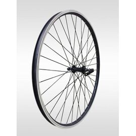 Колесо велосипедное в сборе STELS 26", переднее, QR, V-Brake, для Stels Navigator 610, AV, без покрышки, черный, 630274,, изображение  - НаВелосипеде.рф
