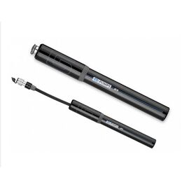 Насос велосипедный Giyo, портативный, CNC Alu, шланг, 80psi, авто/велониппель, Black, GP-86I, изображение  - НаВелосипеде.рф