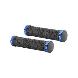 Грипсы велосипедные Stels XH-G116BL, 135, С lock-on, черно-синий, LU089166, изображение  - НаВелосипеде.рф