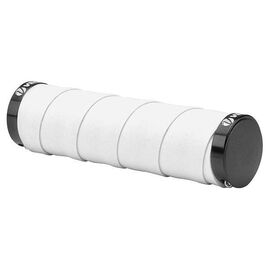 Грипсы велосипедные Velo VLG-852AD4, 129, С lock-on, белый, LU077556, изображение  - НаВелосипеде.рф