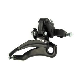 Переключатель велосипедный Shimano FD-TZ31, передний, 48-44Т, 31.8мм, верхняя тяга, 6/7 скоростей, 370107, LU075289, изображение  - НаВелосипеде.рф