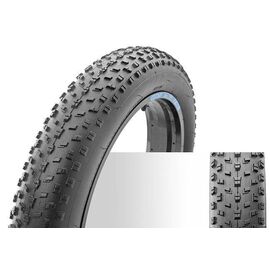 Велопокрышка Chao Yang H-5176, Fat Bike, 20 x 4,0, без камеры, черный, 620108, LU083136, изображение  - НаВелосипеде.рф