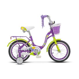 Детский велосипед Stels Jolly V010 14" 2019, Вариант УТ-00200105: Рама: 9.5 (Возраст: 3-5 лет), Цвет: фиолетовый, изображение  - НаВелосипеде.рф