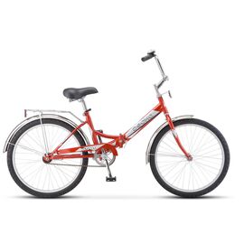 Складной велосипед Десна 2500 24" 2018, Вариант УТ-00200110: Рама: 14" (Рост: 135-155см). Цвет: красный, изображение  - НаВелосипеде.рф