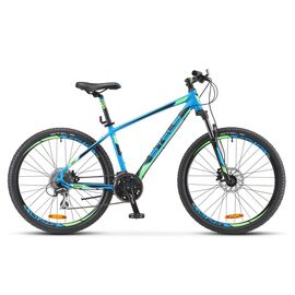Горный велосипед Stels Navigator 650 D V010 26" 2018, LU088165, Вариант УТ-00198088: Рама: 18 (Рост: 167-178см), Цвет: синий, изображение  - НаВелосипеде.рф