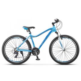 Женский велосипед Stels Miss 6000 V K010 26" 2020, Вариант УТ-00199999: Рама: 15 (Рост: 145-160см), Цвет: Голубой, изображение  - НаВелосипеде.рф