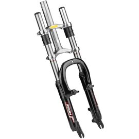 Вилка велосипедная ZOOM BRAVO-381DH, 20", 3/8", 1-1/8", серебристо-черный, 110015, KU000195, изображение  - НаВелосипеде.рф