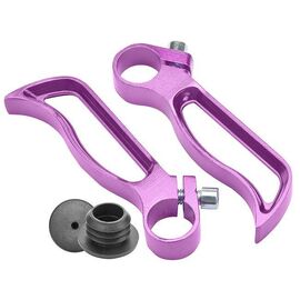 Рога велосипедные Stels BLF-C4, для руля Ø 22,2 мм, фиолетовый, LU073642, изображение  - НаВелосипеде.рф