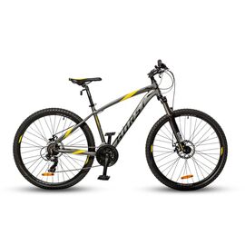 Горный велосипед HORST Regen 27.5" 2020, Вариант УТ-00199940: Рама: 19" (Рост: 170-180см), Цвет: серый/желтый, изображение  - НаВелосипеде.рф