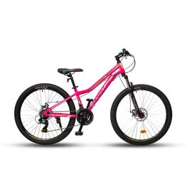 Подростковый велосипед HORST Rocket 26" 2020, Вариант УТ-00200626: Возраст: 10-14 лет (Рост: 130-170см), Цвет: розовый, изображение  - НаВелосипеде.рф