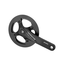 Система велосипедная Prowheel, звезда 38 Т сталь, шатуны 170 мм-алюминий, черный, ZEPHYR-238A (10863), изображение  - НаВелосипеде.рф