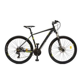 Горный велосипед HOGGER DIMAX 27.5 2020, Вариант УТ-00201330: Рама: 17" (Рост: 155-175см), Цвет: черно-желтый, изображение  - НаВелосипеде.рф