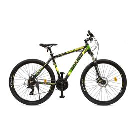 Горный велосипед HOGGER GARRINCHA 27.5" 2020, Вариант УТ-00201333: Рама: 17" (Рост: 155-175см), Цвет: черно-зелёный, изображение  - НаВелосипеде.рф