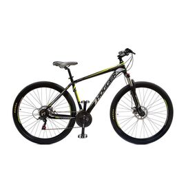 Горный велосипед HOGGER OLIMPICO 29" 2020, Вариант УТ-00198028: Рама: 17" (Рост: 155-175см), Цвет: желто-черный, изображение  - НаВелосипеде.рф