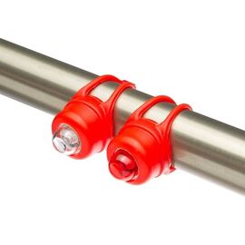 Велофонари габаритные Jing Yi 1 LED, красный, JY-320F+JY-320T, изображение  - НаВелосипеде.рф