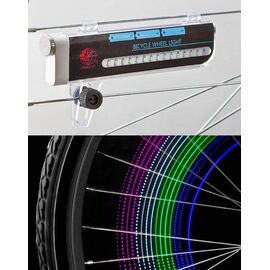 Велофонарь на спицы Jing Yi JY-2002, 16 светодиодов, LU073737, изображение  - НаВелосипеде.рф