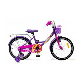 Детский велосипед HOGGER Caruna 18" 2020, Вариант УТ-00198013: Колеса: 18" (Рост: от 110 до 130 см), Цвет: красно-черный, изображение  - НаВелосипеде.рф