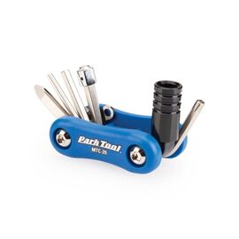 Мультитул велосипедный PARK TOOL  MTC-20,  шестигранник, 3/4/5/8, torx T25, плоская отвертка, адаптер CO², PTLMTC-20, изображение  - НаВелосипеде.рф