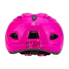 Шлем велосипедный Vinca sport VSH 7, детский, с регулировкой, розовый, рисунок - " star ", индивидуальная упаковка , Вариант УТ-00199663: Размер: S (48-52 см), изображение  - НаВелосипеде.рф