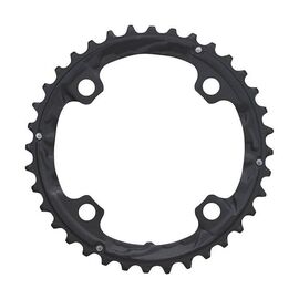 Звезда велосипедная SHIMANO XT, передняя, для FC-T781, 36T, черный, Y1MP98020, изображение  - НаВелосипеде.рф