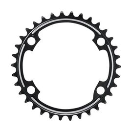 Звезда велосипедная SHIMANO Dura-Ace, передняя, для FC-R9100, 34T-MS, для 50-34T, черный, Y1VP34000, изображение  - НаВелосипеде.рф